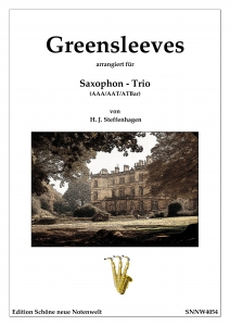 Greensleeves---Bearbeitung-fr-Saxophon---Trio